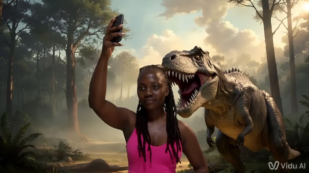 Dinosaur Selfie